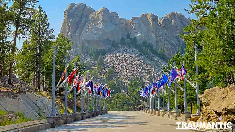 Scenes from Mt.Rushmore.