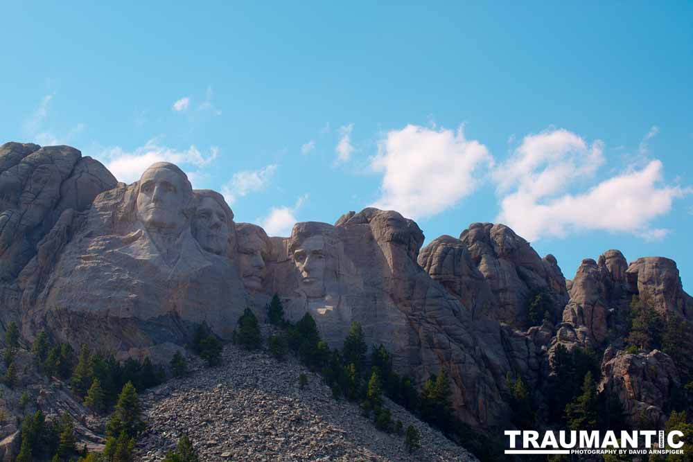 Scenes from Mt.Rushmore.