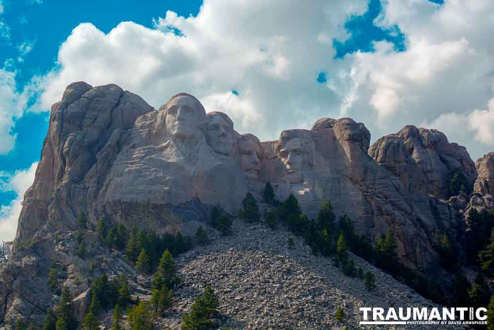 Scenes from Mt.Rushmore.