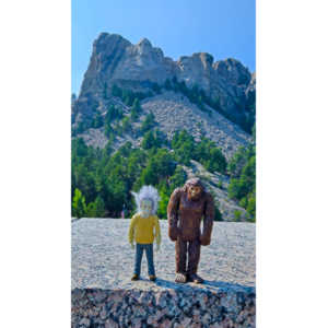 Scenes from Mt.Rushmore.