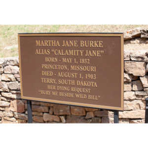 The town is a tourist trap, so we just visited Wild Bill and Calamity Jane at Mt. Moriah Cemetery.