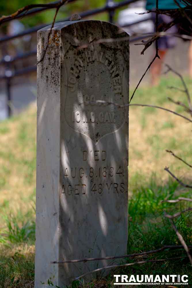 The town is a tourist trap, so we just visited Wild Bill and Calamity Jane at Mt. Moriah Cemetery.