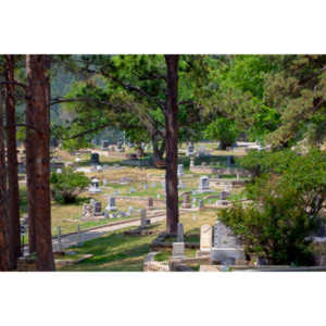 The town is a tourist trap, so we just visited Wild Bill and Calamity Jane at Mt. Moriah Cemetery.