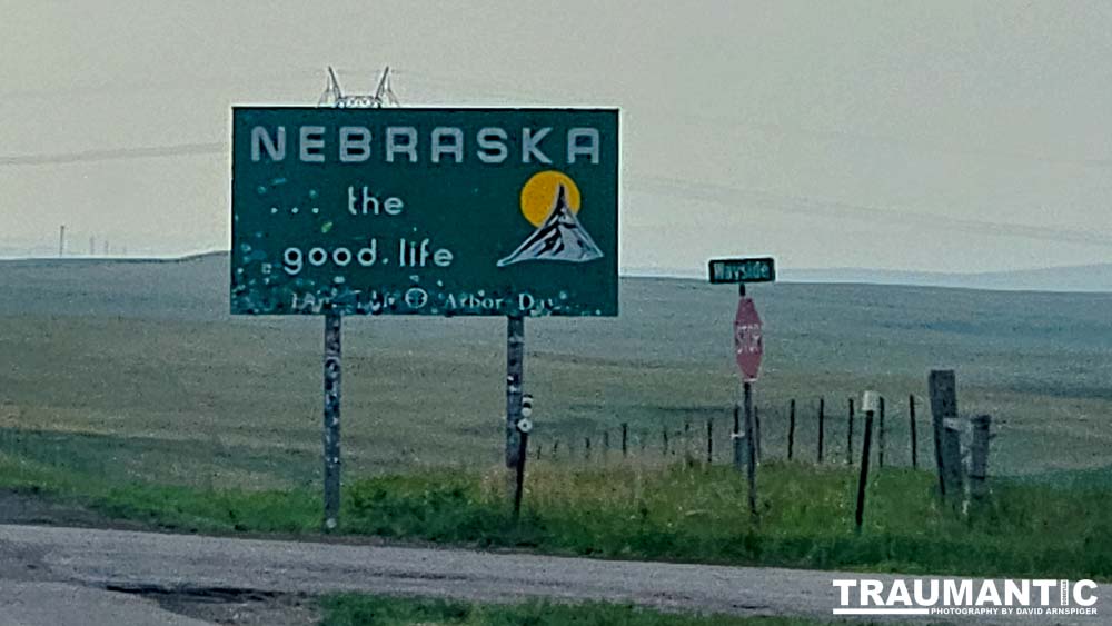 Scenes from our trip home via Nebraska.