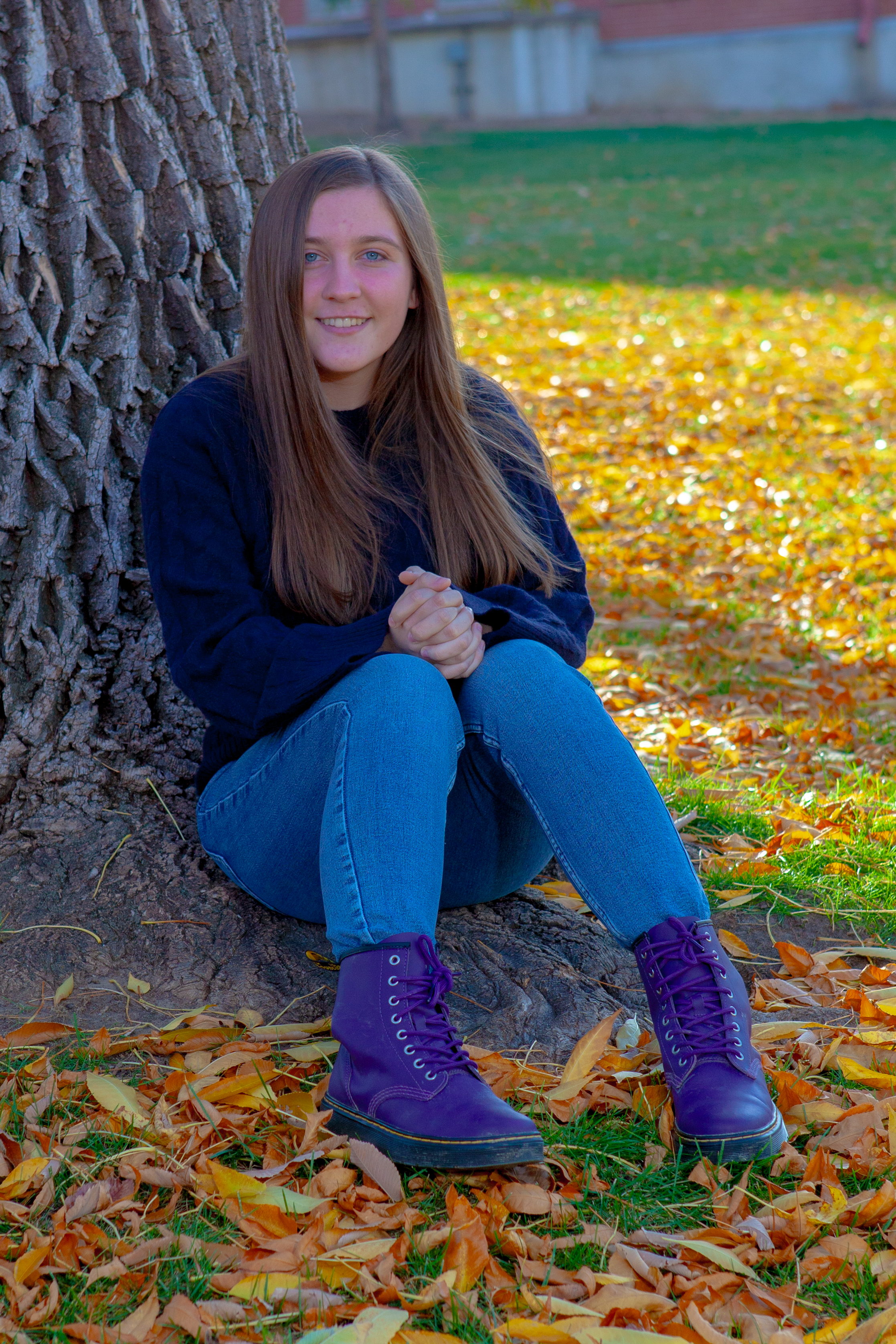 Graduation photo session for Zoie